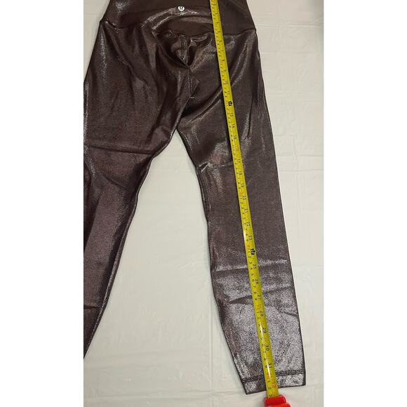 Lululemon Align Pant Shine 6 Radiate Foil Print French Press 25" - Picture 4 of 13